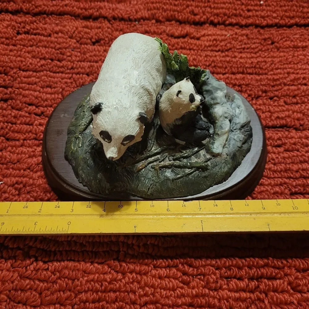Panda Resin Figurine Wildlife Collection by Jack‎ Lo 1988 #158 of 7,500